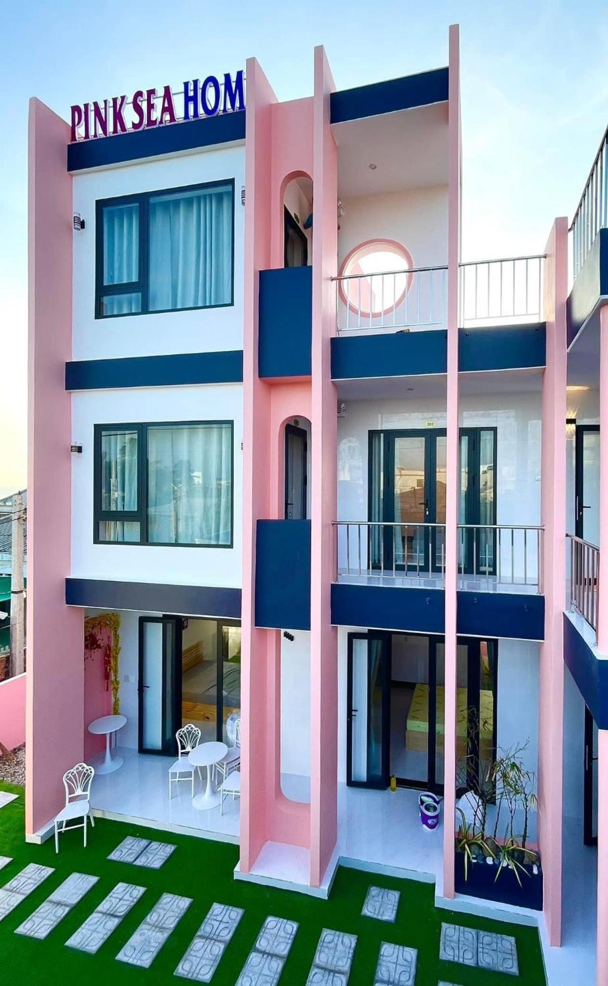 Pink Sea Villa Cu Lao Thu Bagian luar foto